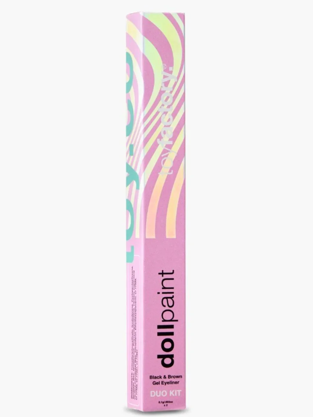🌈4/$20 NIB Toy Factory Toyfactory Doll Paint Brown Gel Eyeliner Full Sz $18.00